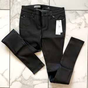 AG the legging super skinny leather pants